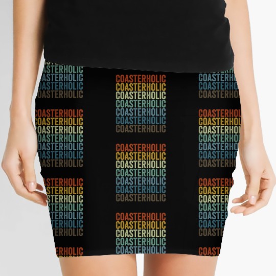 Coasterholic Roller Coaster Lover Women's Mini Skirts