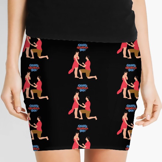 valentine | valentine's day | happy valentines day Women's Mini Skirts