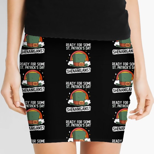 Ready For Some St. Patrick's Day Shenanigans? - St Women's Mini Skirts