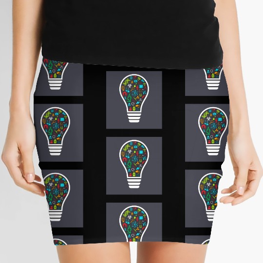 light science Women's Mini Skirts