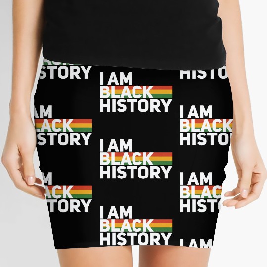 Black History Month Women's Mini Skirts