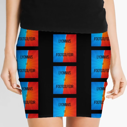 Lyonnais et footgolfeur Women's Mini Skirts