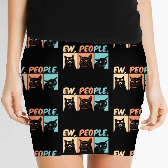 EW, PEOPLE.. Women's Mini Skirts