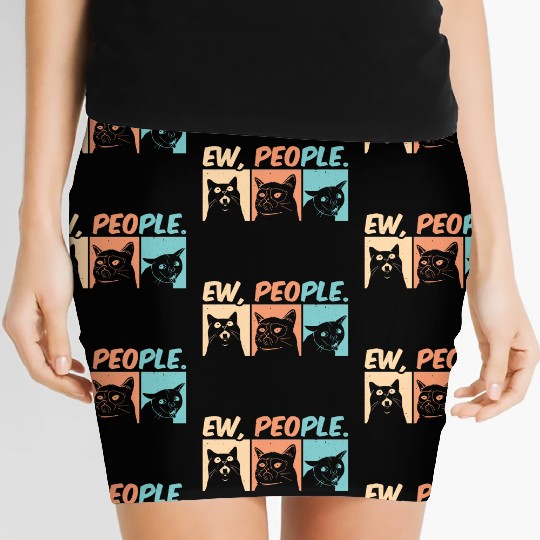 EW, PEOPLE.. Women's Mini Skirts