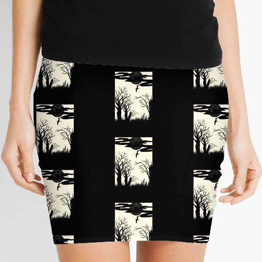 outdoor nature design, wilderness Women's Mini Skirts