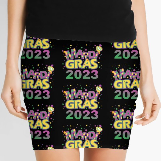 Mardi Gras 2023 Women's Mini Skirts