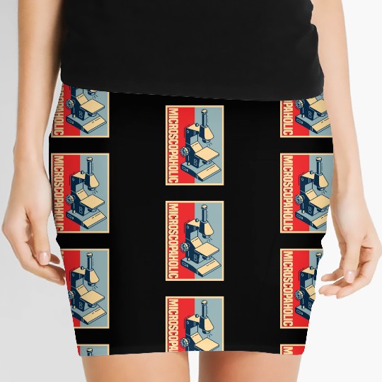 Biology Biologist Microscope Women's Mini Skirts