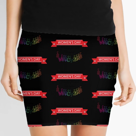 INTERATIONAL WOMEN'S DAY 8 MARCH 2023 For Women Women's Mini Skirts