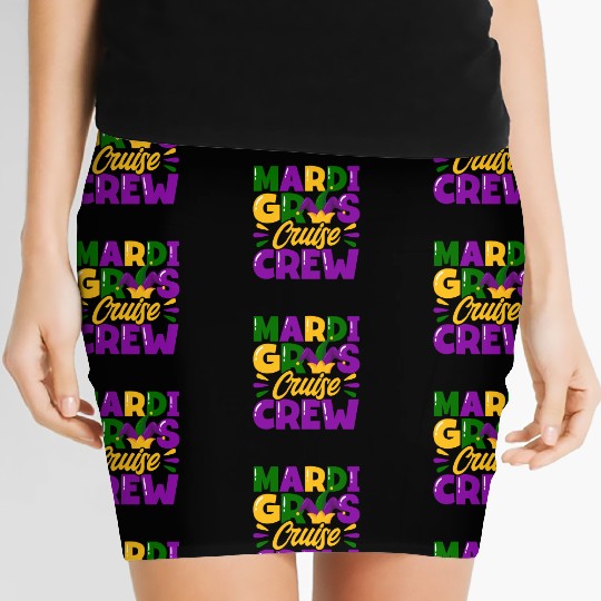 Mardi Gras Mardi Gras Costume Mardi Gras Parade Gi Women's Mini Skirts