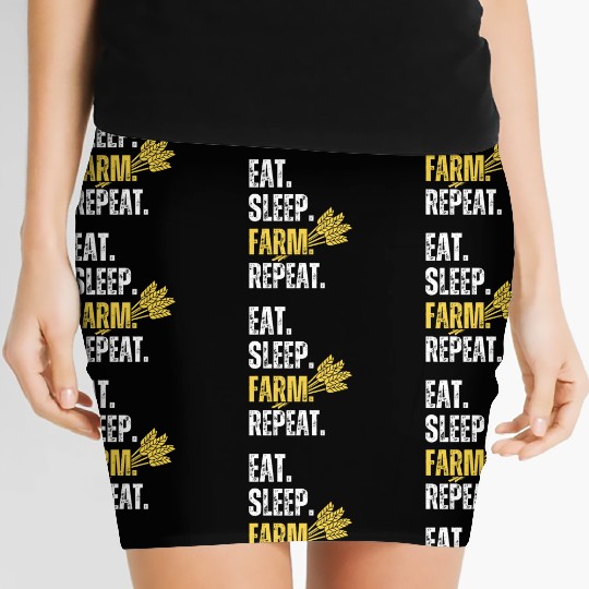 agriculture,Farmer Funny Women's Mini Skirts