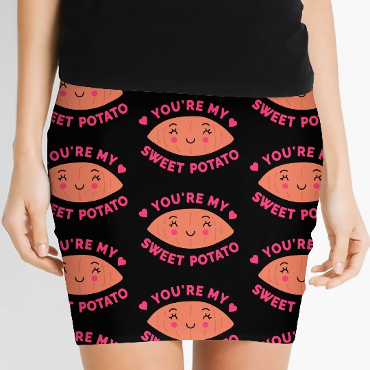 You are my Sweet Potato Women's Mini Skirts