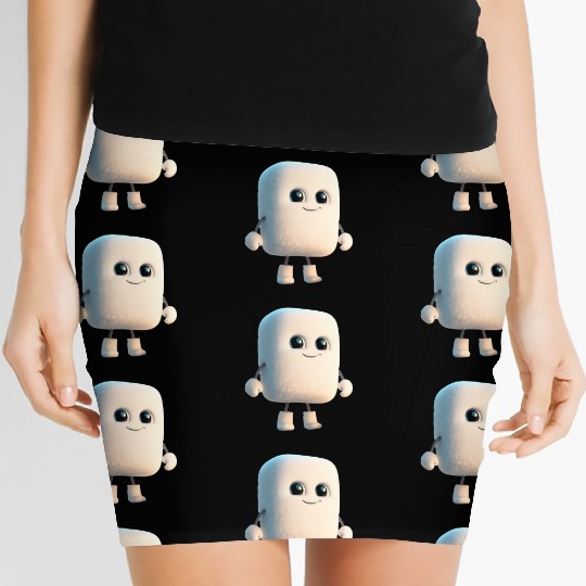 Cute marshmallow Women's Mini Skirts