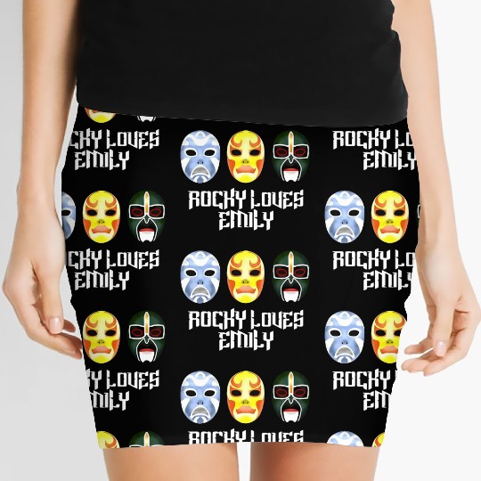 Rocky Loves Emily Funny Women's Mini Skirts