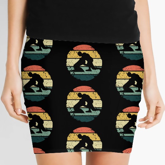 Vintage Jiu Jitsu Martial Arts Mma Bjj Women's Mini Skirts
