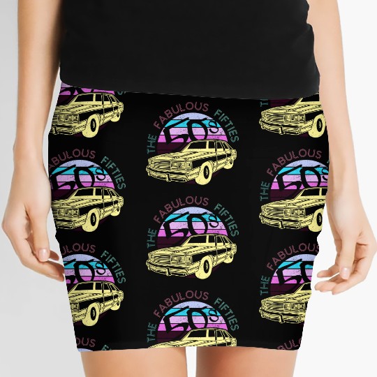 The Glorious 50s - Retro Women's Mini Skirts