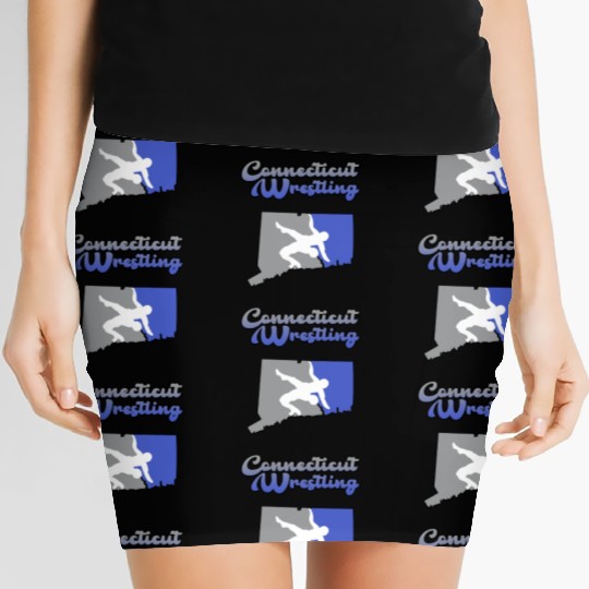 Connecticut Wrestling Women's Mini Skirts