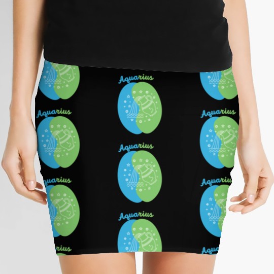 Aquarius: Embrace Your Unique Vision with Minimali Women's Mini Skirts