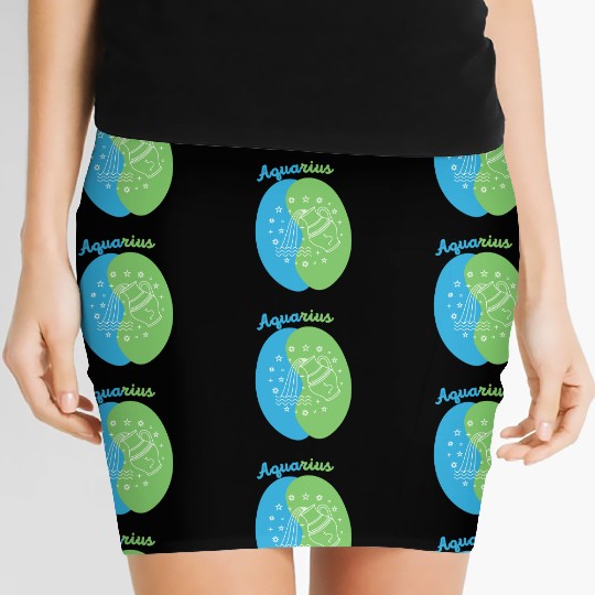 Aquarius: Embrace Your Unique Vision with Minimali Women's Mini Skirts