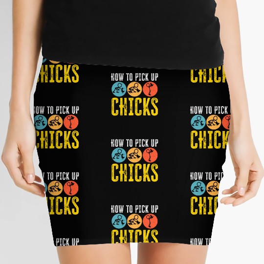 Chicken Farmer Chicken Whisperer Farm Animal Women's Mini Skirts