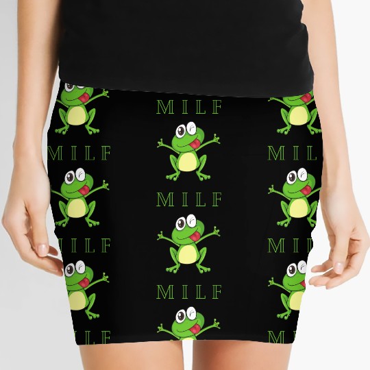 My Friends Frogs Man I Love Frogs Women's Mini Skirts
