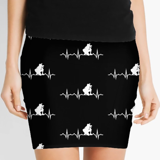Funny Camera photography quote gift Women's Mini Skirts
