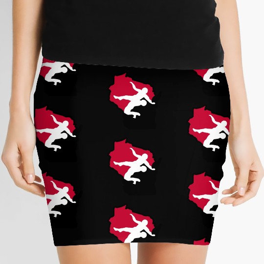 Wisconsin Wrestling Women's Mini Skirts