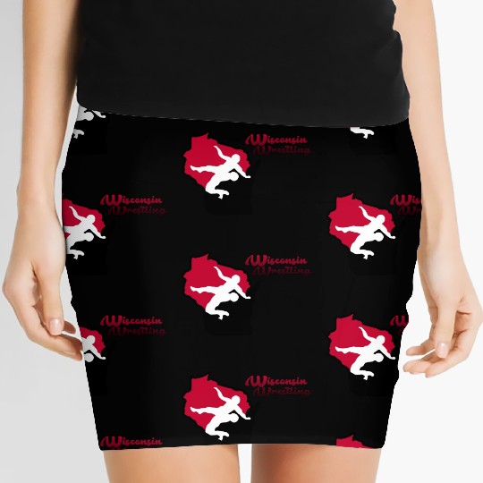 Wisconsin Wrestling Women's Mini Skirts