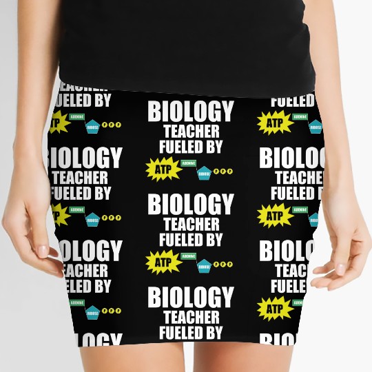Funny Biology Teacher Men Women Teacher Gift Women's Mini Skirts