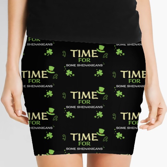 Time For Some Shenanigans Women's Mini Skirts