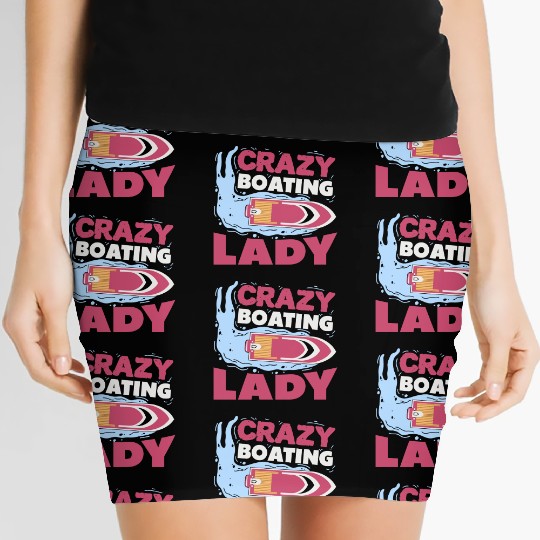 Boating Boat Captains Boating Sailing Cruise Ship Women's Mini Skirts