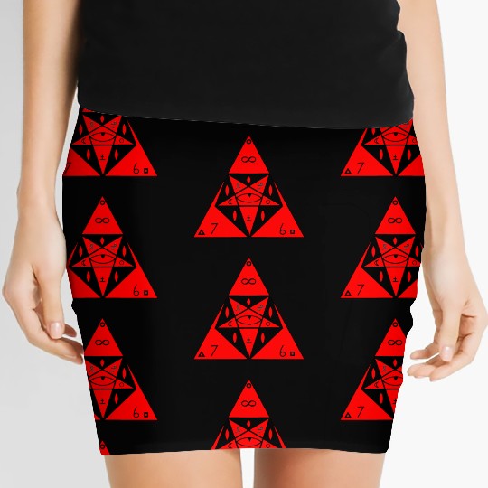 Infernal Seal Women's Mini Skirts