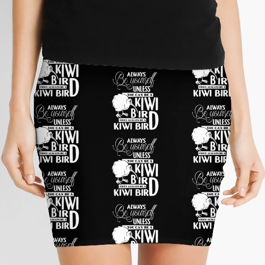 You Can Be A Kiwi Bird Women's Mini Skirts