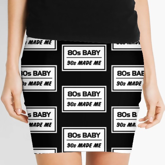 8os baby 90s MADE ME Women's Mini Skirts