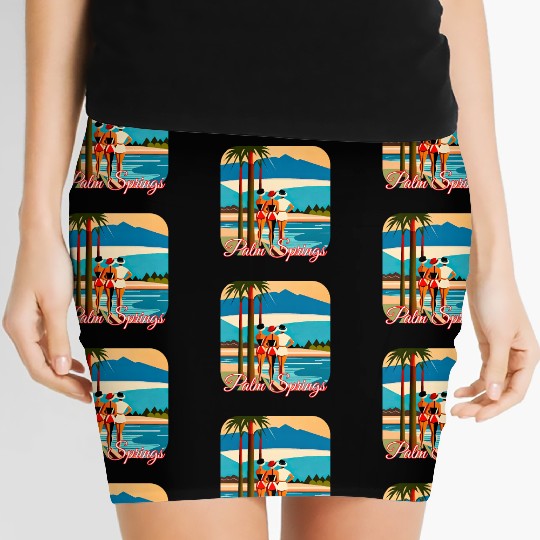 Palm Springs Swim Club Women's Mini Skirts