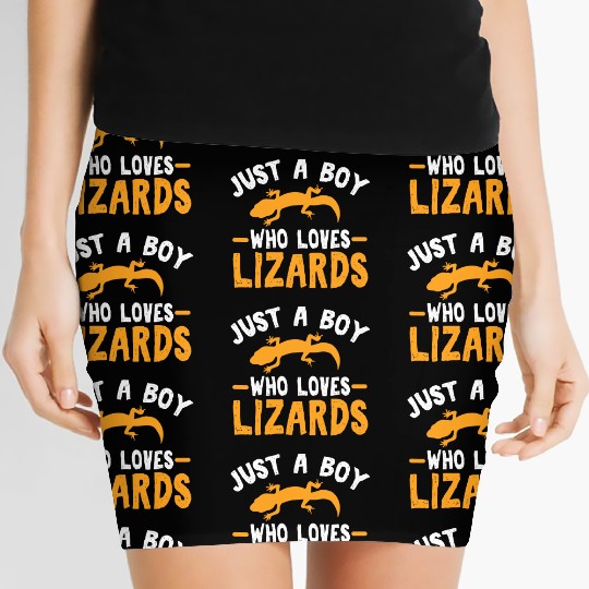 Lizard Lizard Lover Women's Mini Skirts