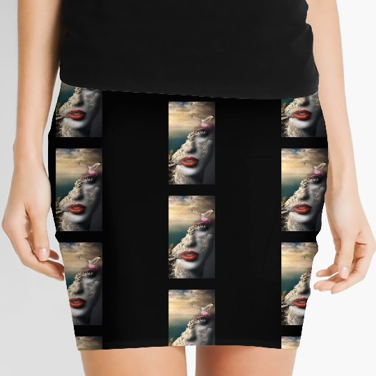 la femme et le nature Women's Mini Skirts