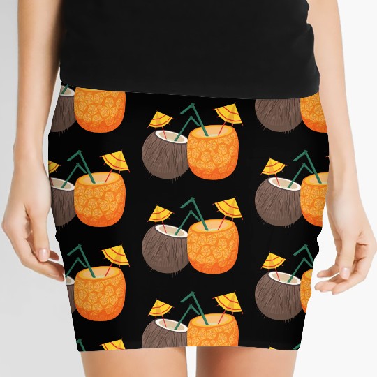 Hot summer juice Women's Mini Skirts