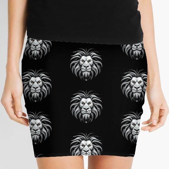 Angry Lion Women's Mini Skirts