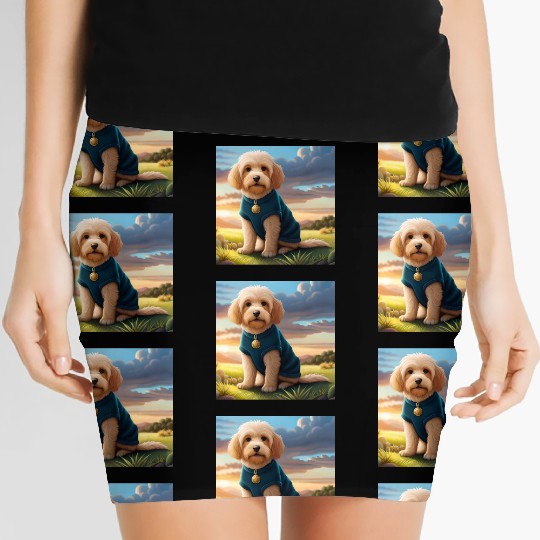 dog and wilderness Women's Mini Skirts