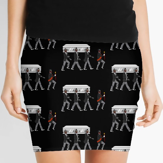 Coffin Dance Women's Mini Skirts