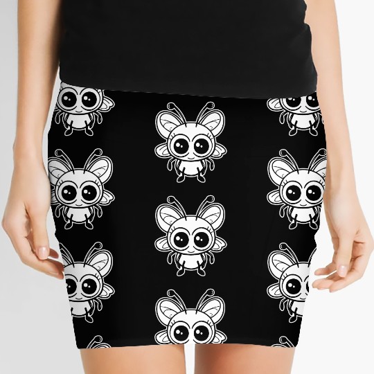 Bug Beetle Insect Women's Mini Skirts