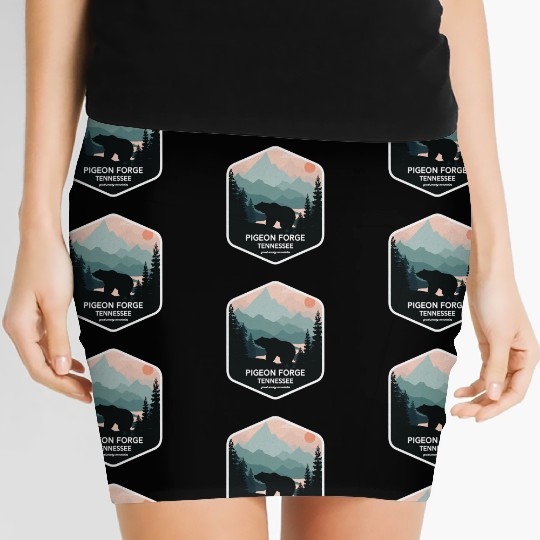 Pigeon Forge Great Smoky Mountains Women's Mini Skirts