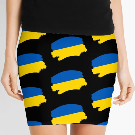 Ukrainian Flag Ukraine Women's Mini Skirts