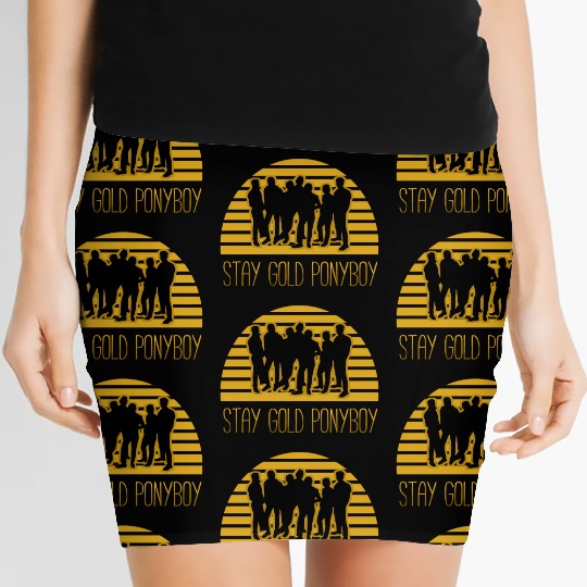 Stay Gold Pony Women's Mini Skirts