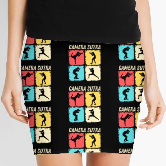 Camera Sutra Funny Photography Camera Lover Women's Mini Skirts