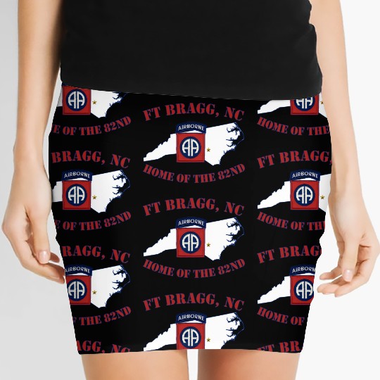 Fort Bragg Military Base-Army-Fayetteville Nc Women's Mini Skirts