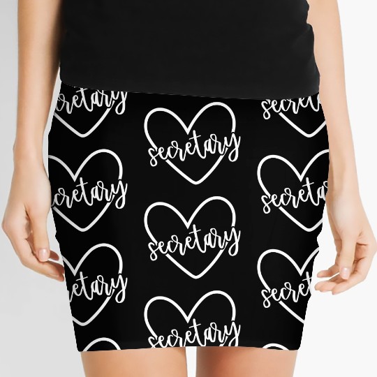Secretary Squad Back to School Matching Group Women's Mini Skirts