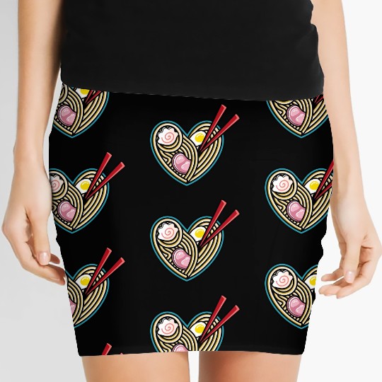 Love Ramen Women's Mini Skirts
