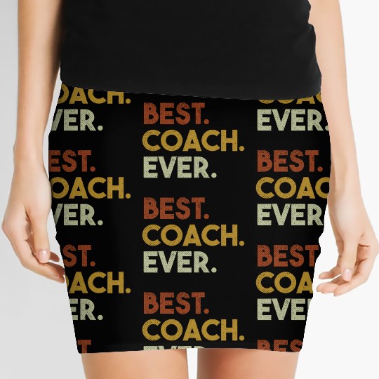Best Coach Ever For Sports Coach Women's Mini Skirts