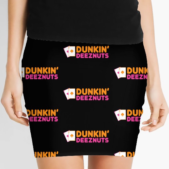 Dunkin Deez-Nuts Pocket Aces Women's Mini Skirts